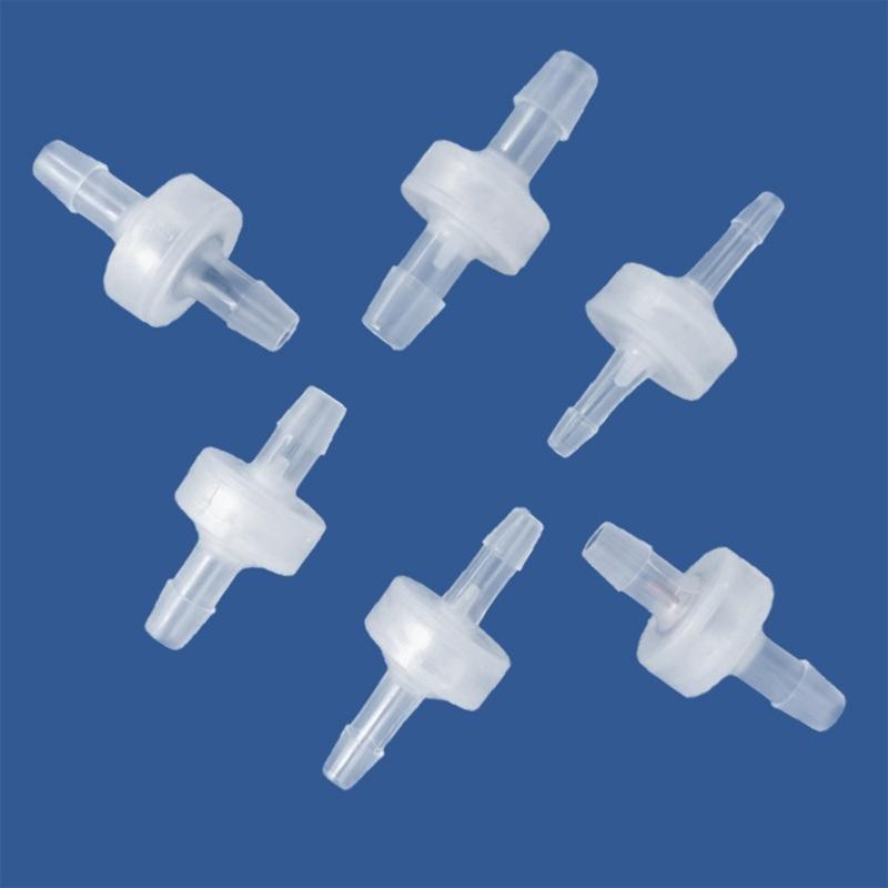 Aquarium-Rückschlagventile für gängige Luftpumpen, Kunststoff, Einweg-Rückschlagventile, Durchmesser 3 mm/4 mm/6 mm