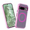 Google Pixel 9A 9 Pro XL Magsafe Cute Translucent Candy Color Matte Magnetic Shockproof Case for Google 8A 8 9 Pro XL