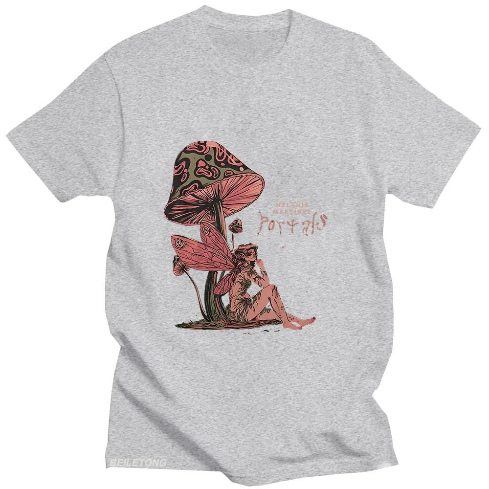 Weibliche T-shirts Melanie Martinez Portals Tour T-shirt 100% Baumwolle Tees Vintage/retro Grafik T Shirts Ästhetischen Kurzarm