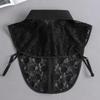 Fake Collar New Women Spring Autumn Versatile Sweaters Fashion Trend Lace Chiffon Popular Western Decorative