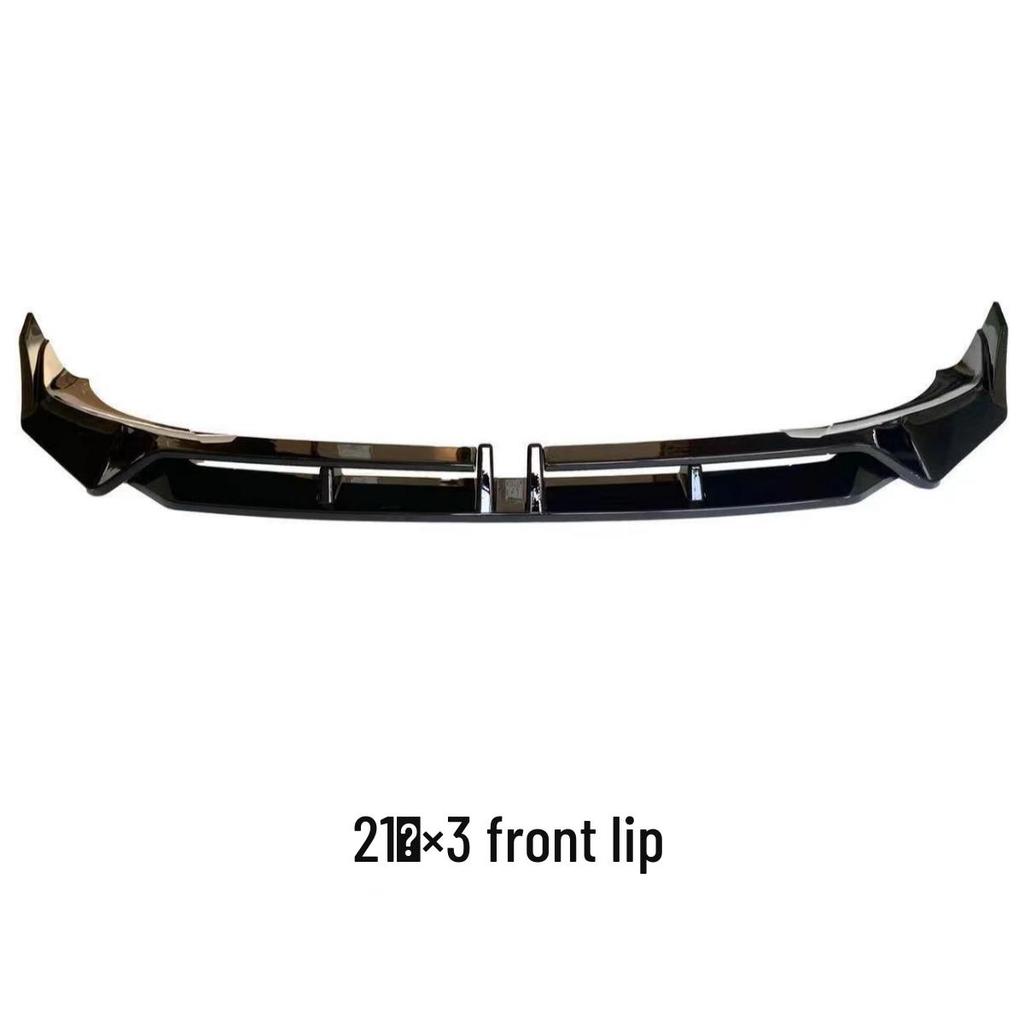 Gloss Black Front Lip, Side Skirts & Rear Spoiler for BMW X3 G01 Facelift LCI