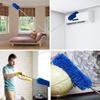 2.5m Microfiber Cleaning Duster with Washable Extendable Pole & Retractable Cable, Reusable Cleaning Tool for Home