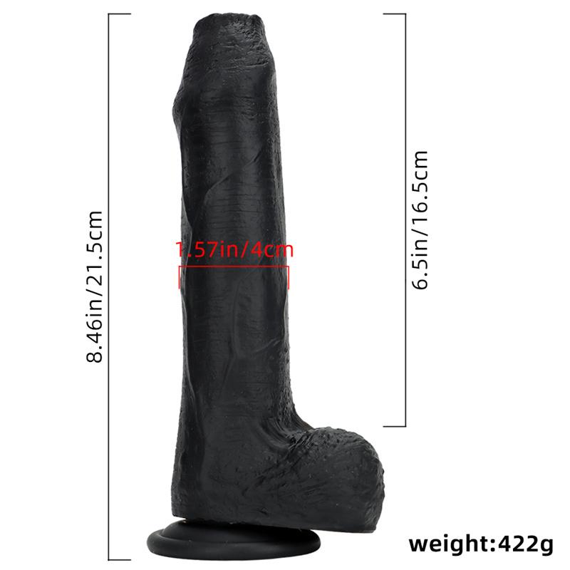 Female Masturbation Device Liquid Silicone Simulation Prepuce Penis Dildo Posterior Court Anal Plug Expansion Anal Device