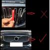 Pre Volvo S90 v90 trojfarebná sieťová dekorácia Strip nová sieť upravená Špeciálna farba Nálepky 2017 2018 2019 2020 model s90 v90