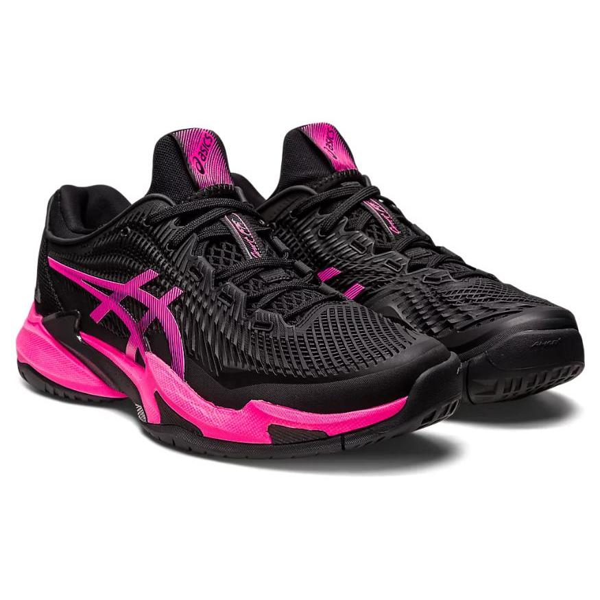 new Asics Court Ff 3 'Black Hot Pink'