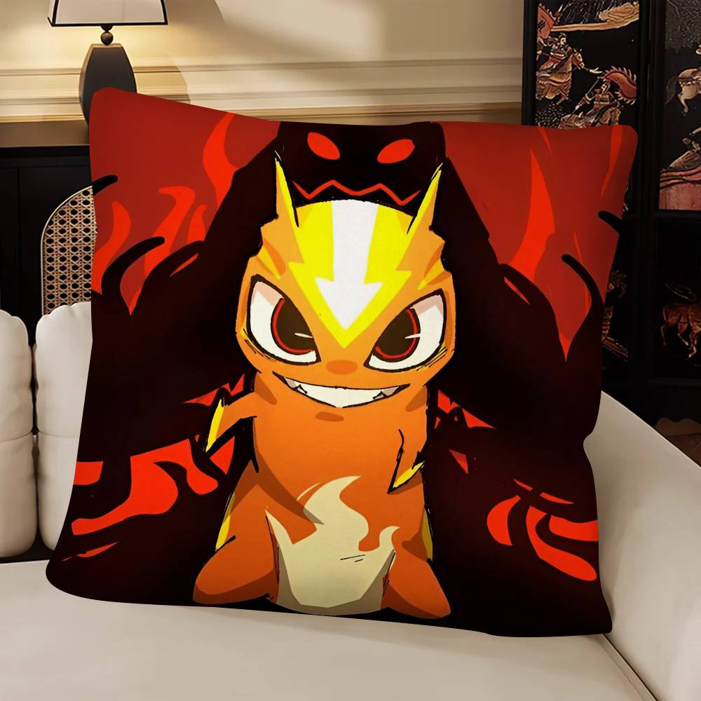 Classic Anime SSlugterra Pillow Case Fashion Square Pillowcase Bedroom Sofa Room Ins Decoration Leisure