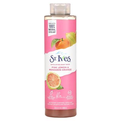 Exfoliating Body Wash, Pink Lemon & Mandarin Orange, 22 Fl Oz (650 Ml)
