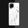 Black and White Marble Case For Samsung Galaxy A12 A02S A22 A32 A52 A72 A71 A51 A41 A31 A21 A11 A50 A70 A10S A20S Black Cover
