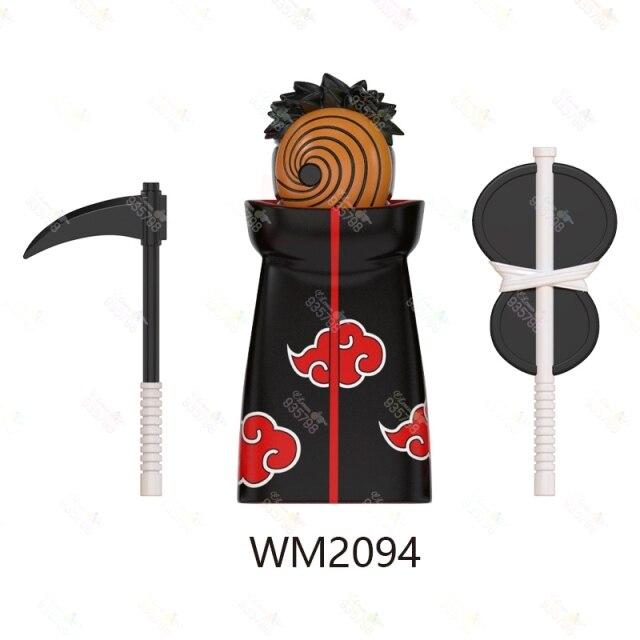 WM Blocks Anime Akční figurka Stavební kostky Cihly Figurky Hlava Vzdělávací hračky pro děti Dárek