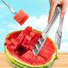 Rust-proof Watermelon Cube Cutter Anti-corrosion Fruit Splitter Watermelon Dicing Divider  Kids