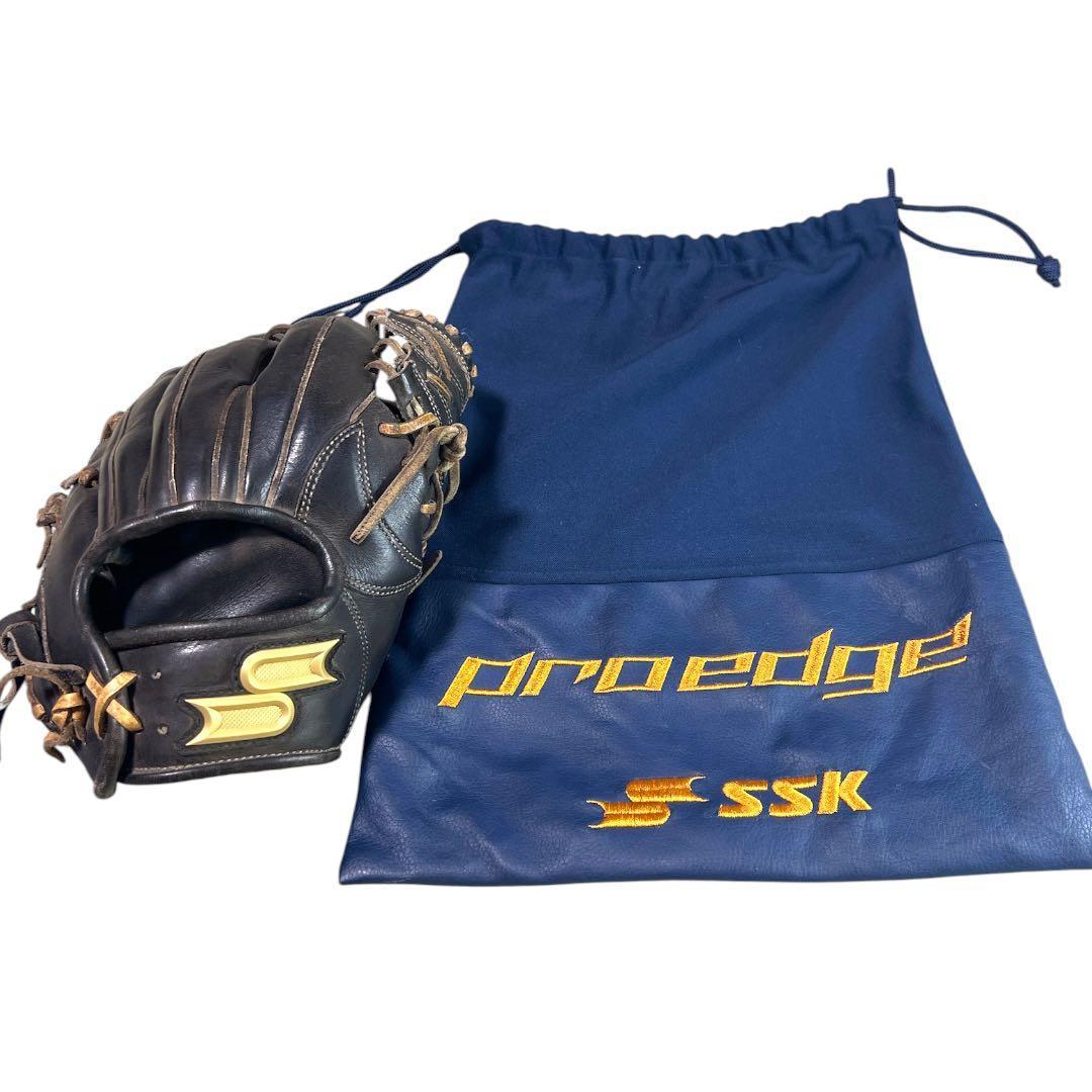 Used SSK hard glove pro edge infielder glove