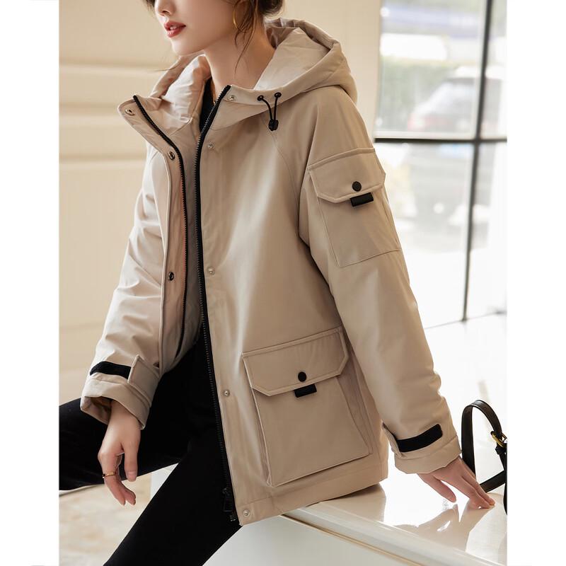 Demana 3-Proof Hooded Duck Down Winter Jacket