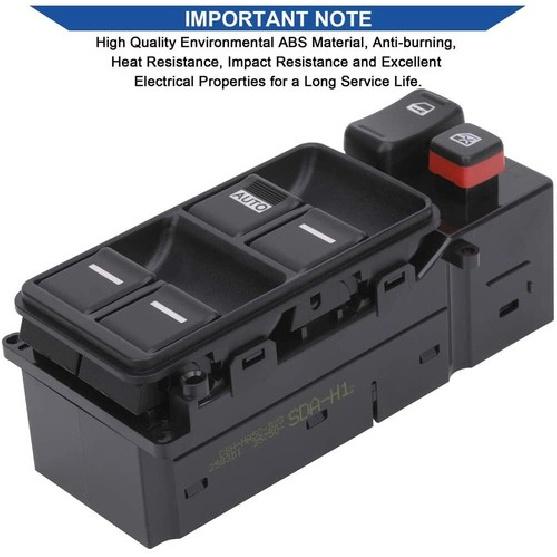 Master Window Switch Controller Button For Honda Accord 2003 2004 2005 2006 2007