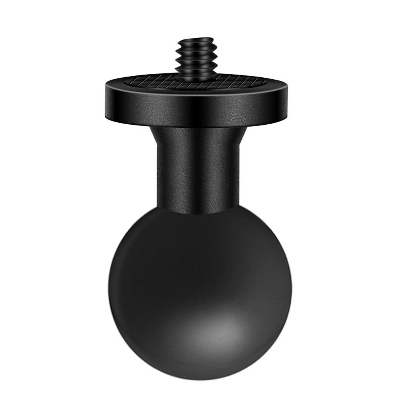 Motorcycle Ball Head System 1In Ball Head for Mount Gimbals Hollow Ball Head Adapter Accessory Easy Installation
