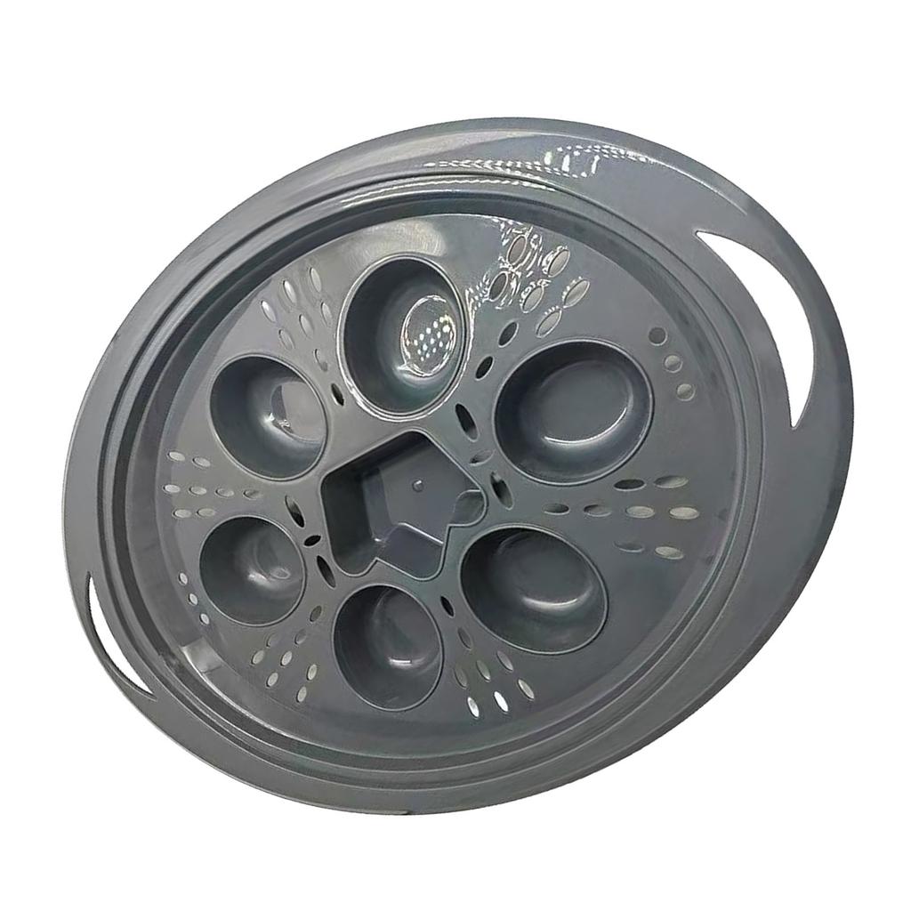 Mikrowellen-Eierpochier-Einsatz Passend für TM5 TM6 TM31 7 Tassen Pochiertes Ei Koch-Gadget für die Küche