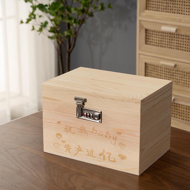 Retro Abschließbare Spardose mit Zahlenschloss - Kreatives Geschenk für Kinder