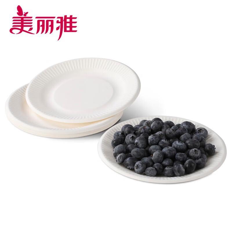 Meiliya Disposable Sugarcane & Bamboo Pulp Plates