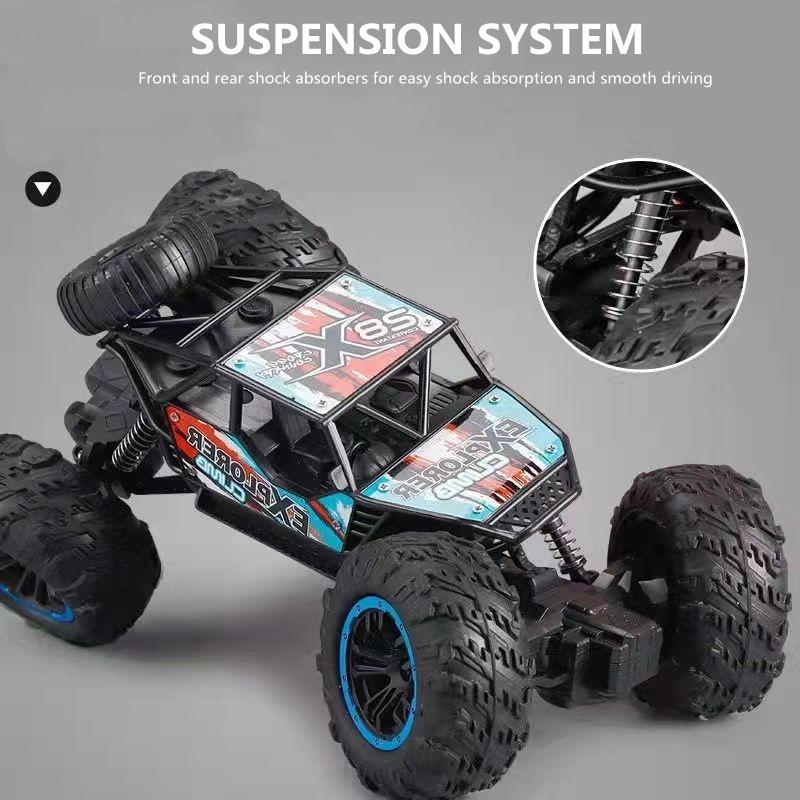 1:16 RC Car 20KM/H 4WD Remote Control Vehicle 2.4Ghz Monster Truck Buggy Off-Road Toys