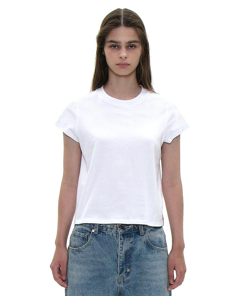 PARTIMENTO WOMEN Pwc Cotton Cap Sleeve Tee_6 Colors