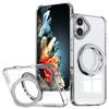 For iPhone 16 Plus Case Compatible with MagSafe TPU+Acrylic Kickstand Phone Cover