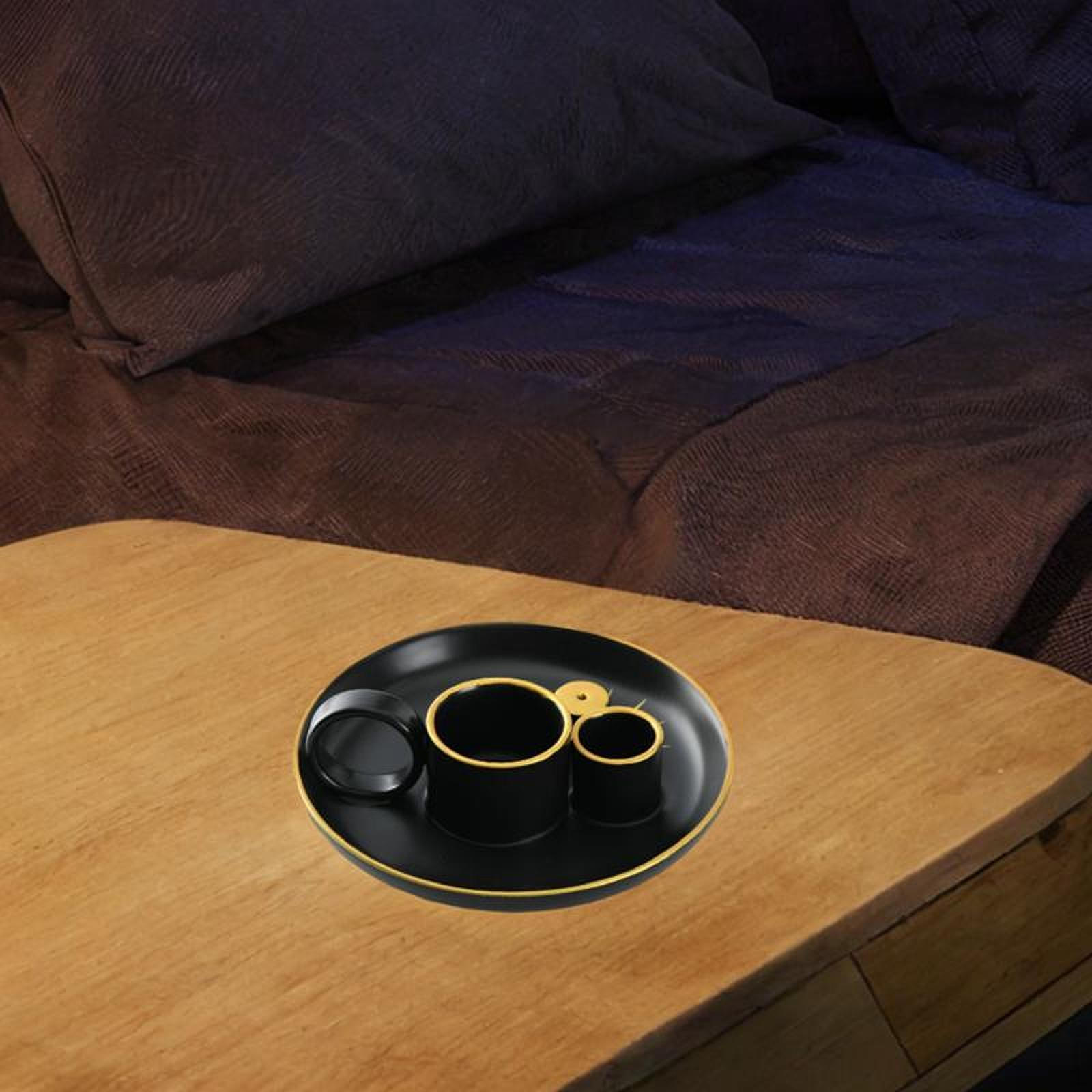 

Керамический держатель благовоний для домашнего использования и медитации чёрный