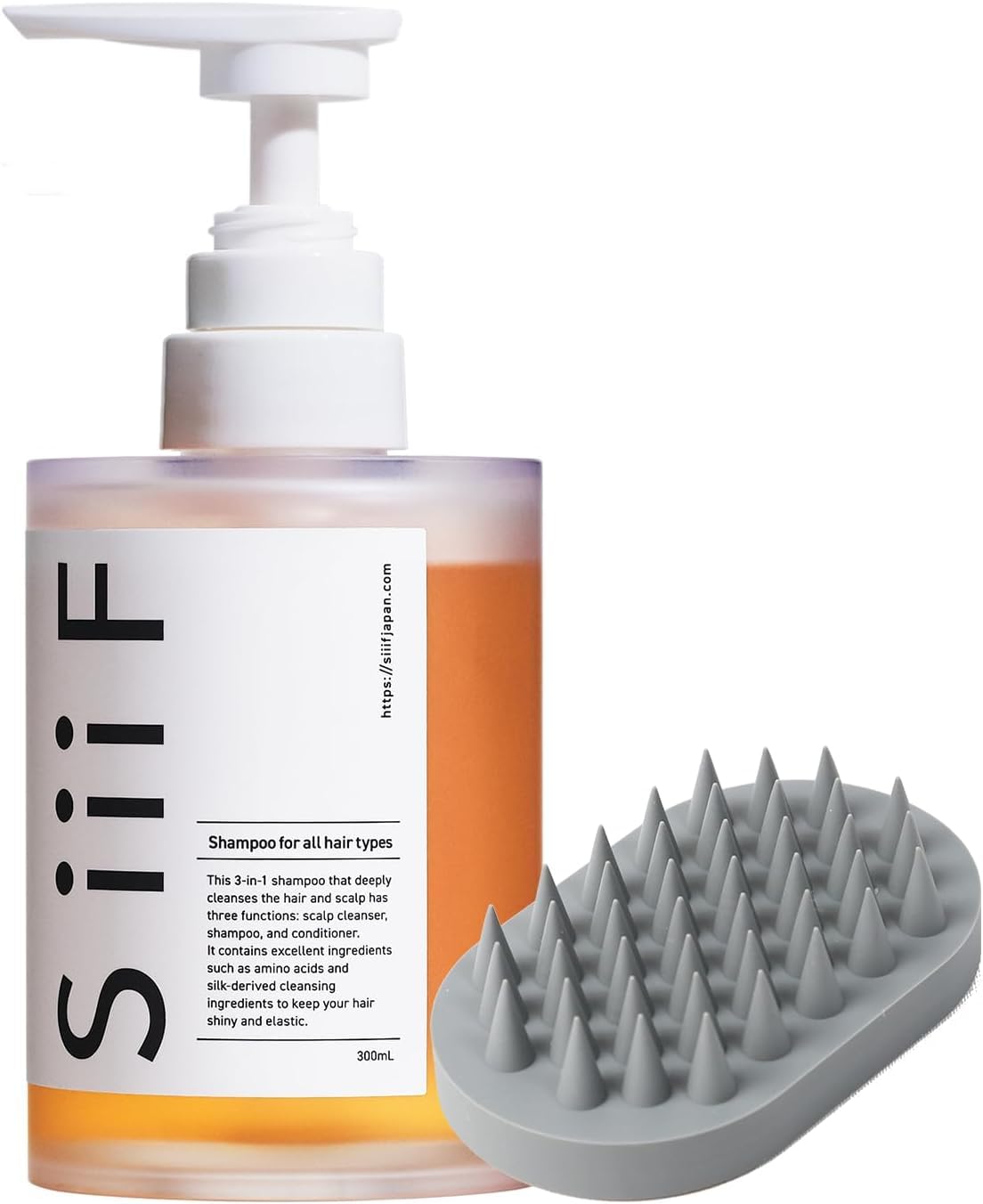 

SiiiF Thief Shampoo Set 1 A Great Gift for Respect for the Aged Day Rinse-in (1 Bottle, Brush) -