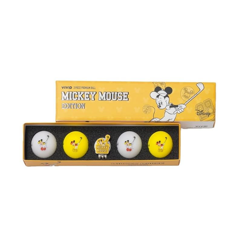 

Volvik golf ball DISNEY MICKEY GOLF 4BALL PACK Mickey s 4 ball & marker set