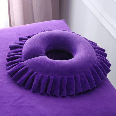 Almofada de Beleza Almofada para Cama de Massagem Almofada Facial para Massagem Almofada Facial para Massagem Almofada com Orifício para Cama de Massagem