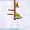 Cockatiel Perch Perch Cage Accessories Parrot Stand Toy Parrot Play Stand Toy Safe And Practical For Lovebirds Cockatiels