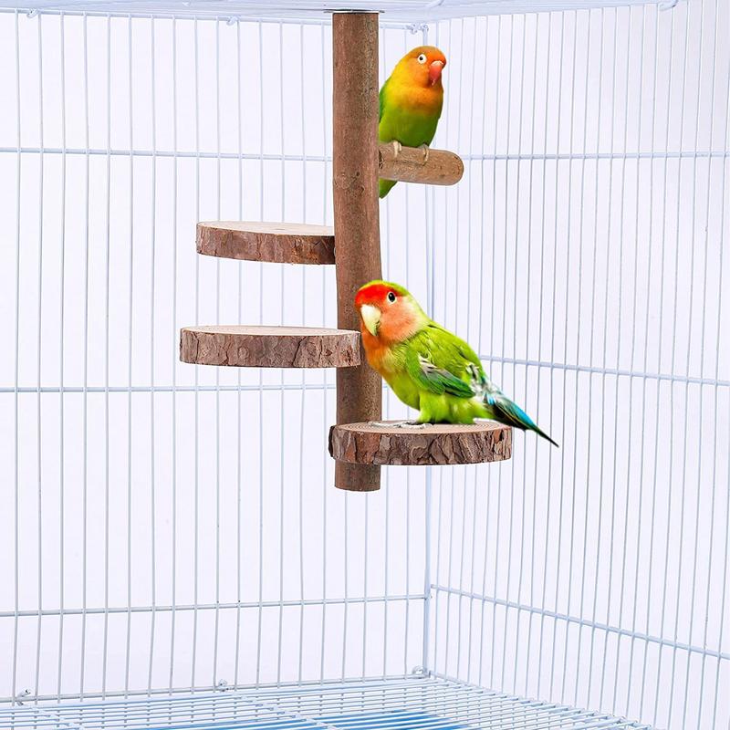 Cockatiel Perch Perch Cage Accessories Parrot Stand Toy Parrot Play Stand Toy Safe And Practical For Lovebirds Cockatiels