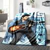 Elvis Presley Blanket Soft Warm Cozy Suitable For Office Bed Office Chair For All Occasions Stylish Decor Gift For Travel Home Birthdays
