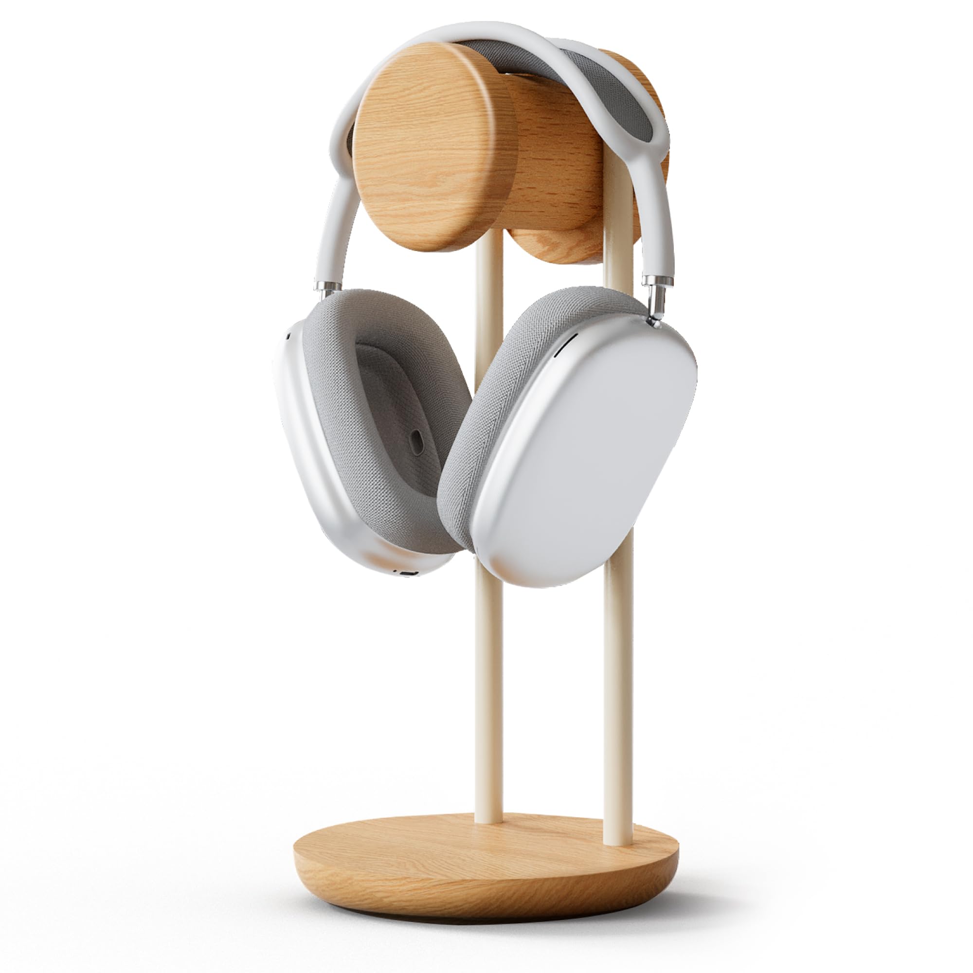 

Fenge Headphone Stand Headphone Fully Solid Desktop Headphone Stand Hanger, Rack, Assembled, Wood, (Oak)