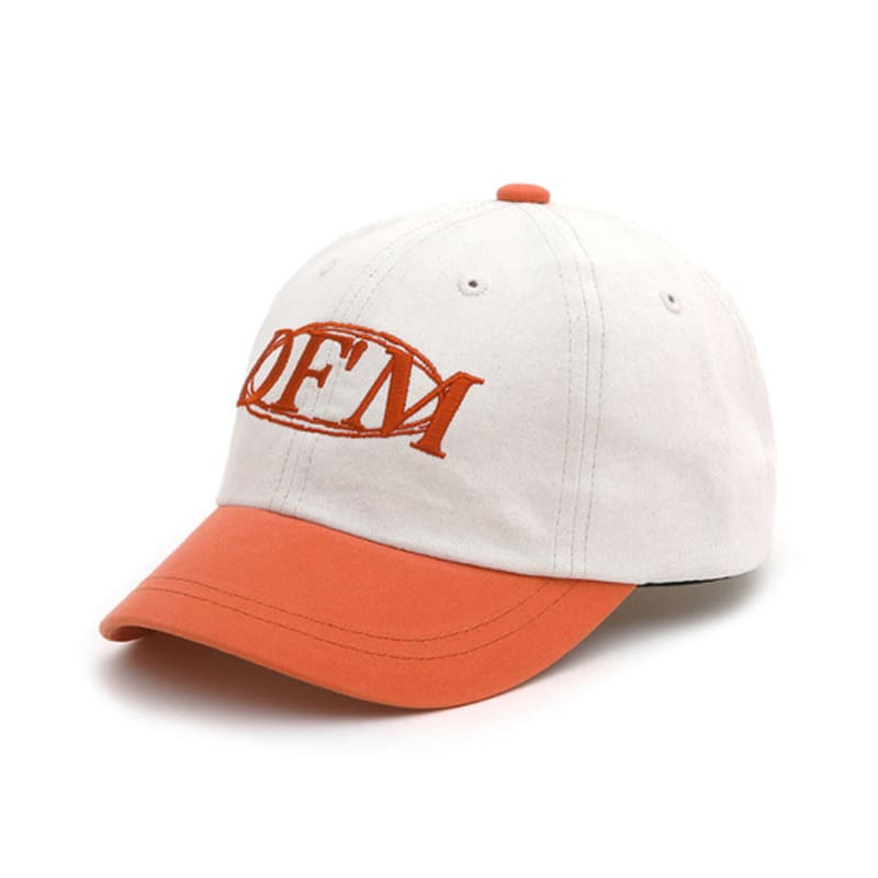 

dontforgetme DFM TWO TONE SHORT VISOR ORANGE-STRAP orange