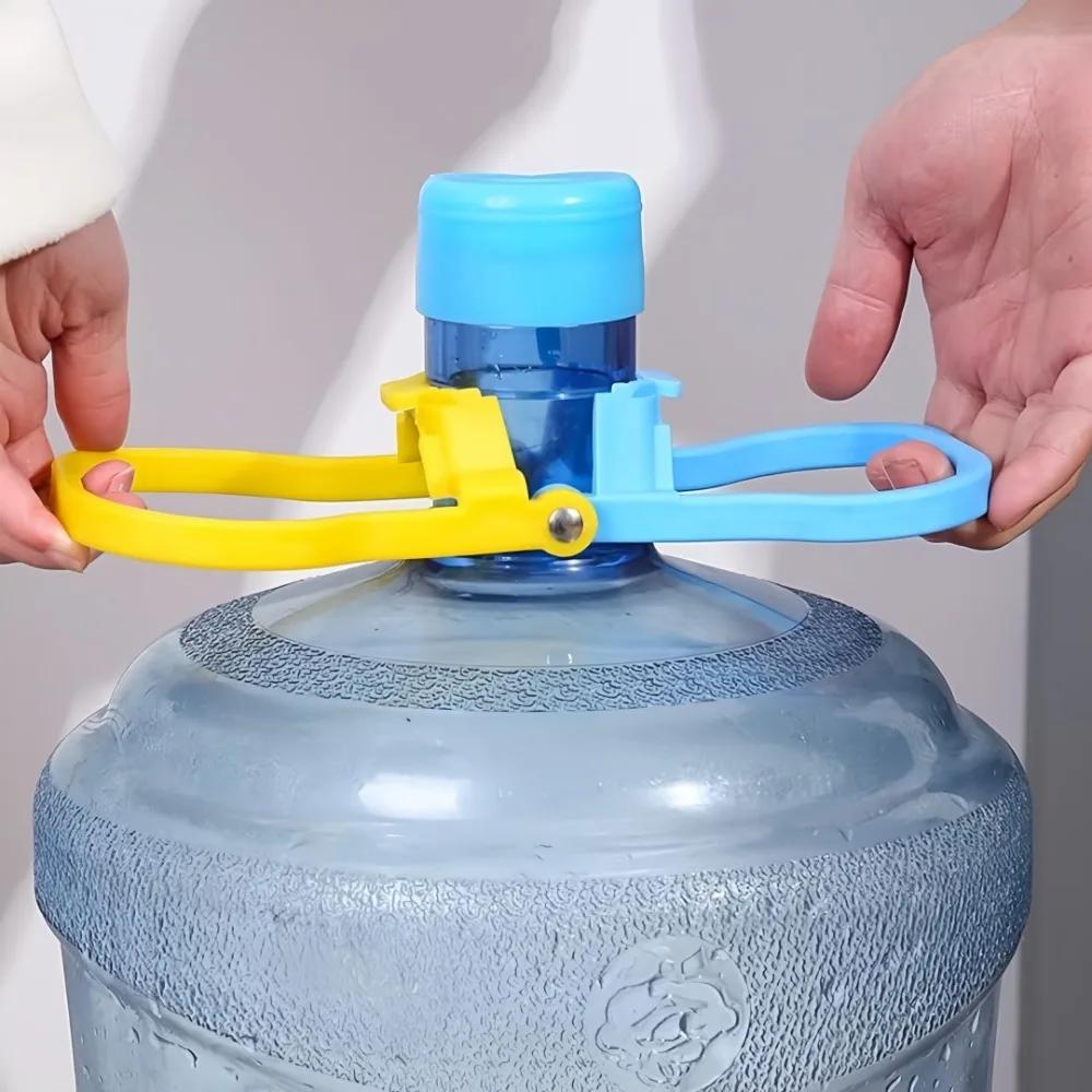 Thickened Water Lifting Device Plastic Handle Anti Slip Frame Heavy-duty Fixture for Effortless Bucket Handling Hand-held Ring