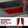 Kohlefaser Türverkleidungs Schutzaufkleber für Smart 451 Fortwo 2011-2015