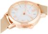 Fieldwork Patol Analog Watch, Pink Gold with Leather Strap, JN002-2, Women's, Gray