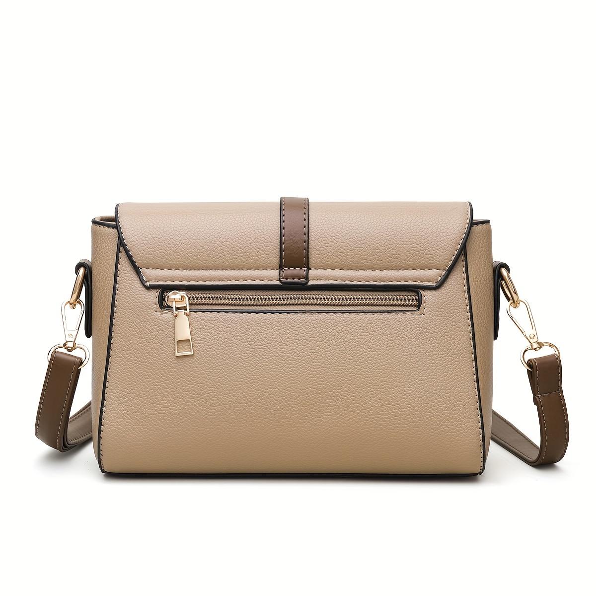 Сумка через плечо из искусственной кожи в стиле ретро — фото 19