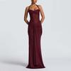 Women's 2025 Backless Bodycon Ruched Dress