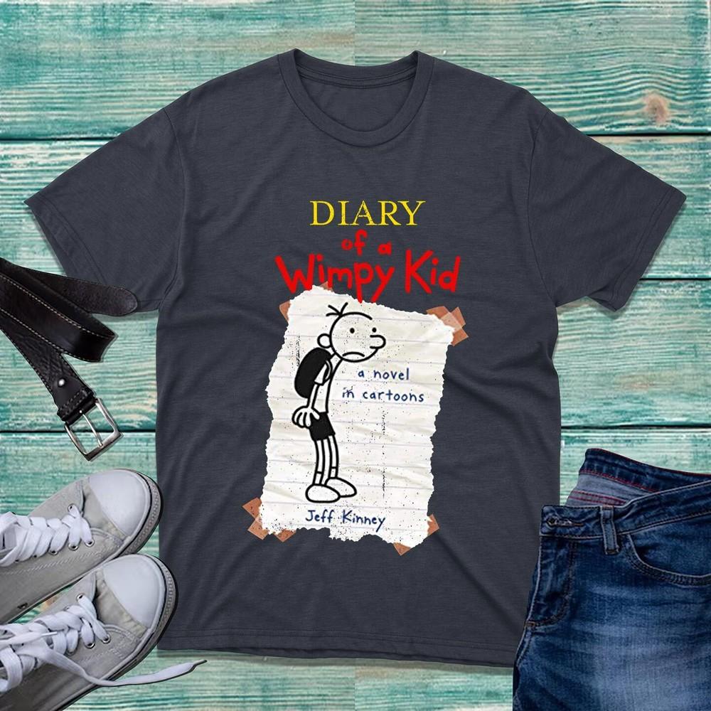 Tagebuch eines wandelnden Witzboldes Weltbuchtag T-Shirt Comic-Geschichte Ein Roman in Cartoons Oberteil