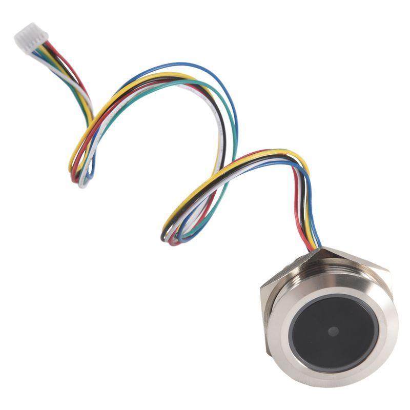 FEDI-GM861 Metal LED Control Ring Indicator Light UART Interface 1D/2D Bar Code QR Code Barcode Reader Module