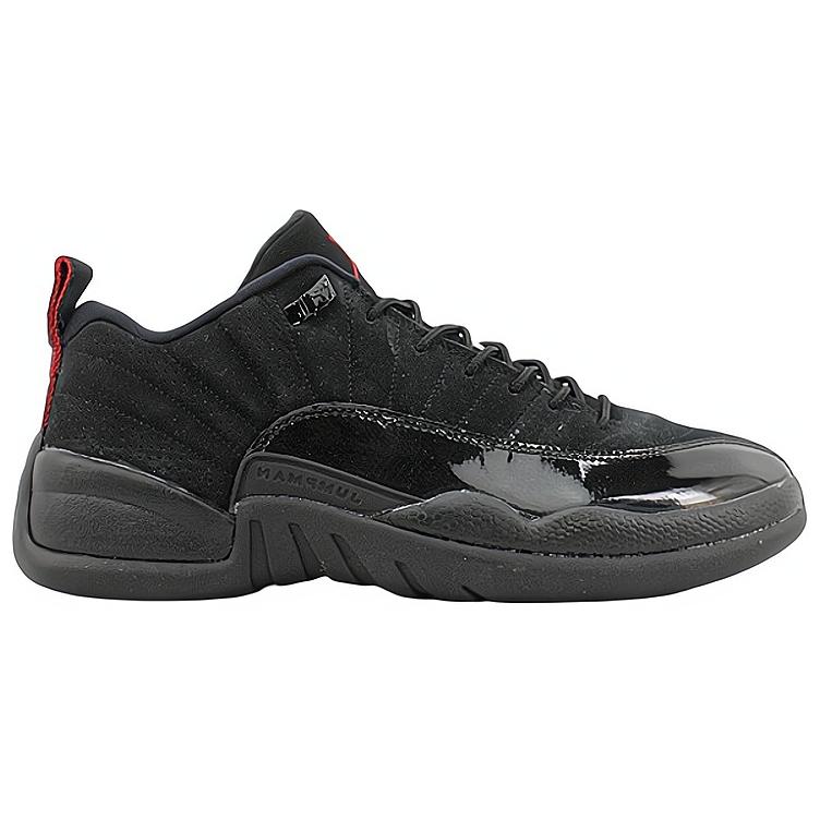 Jordan 12 Retro Low Black Patent 308317-001