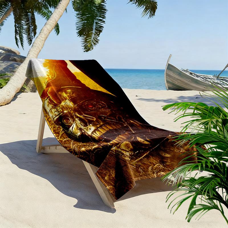 Action Heroes Unite beach towel Outdoor camping Portable for travel Absorbent bath towel quick-drying swim towel Outdoor pool towel