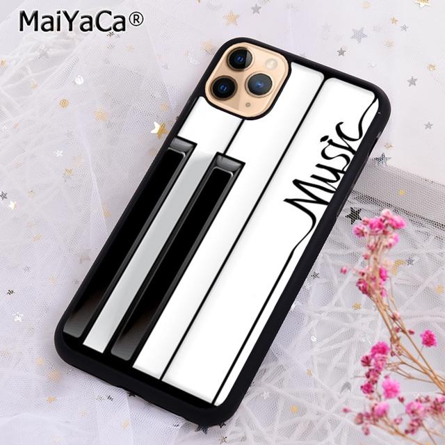 

Чехол для телефона с дизайном клавиш пианино Для iPhone 17 Air 16 pro max 15 14 plus 12 13 Защитная крышка coque iPhone 15pro