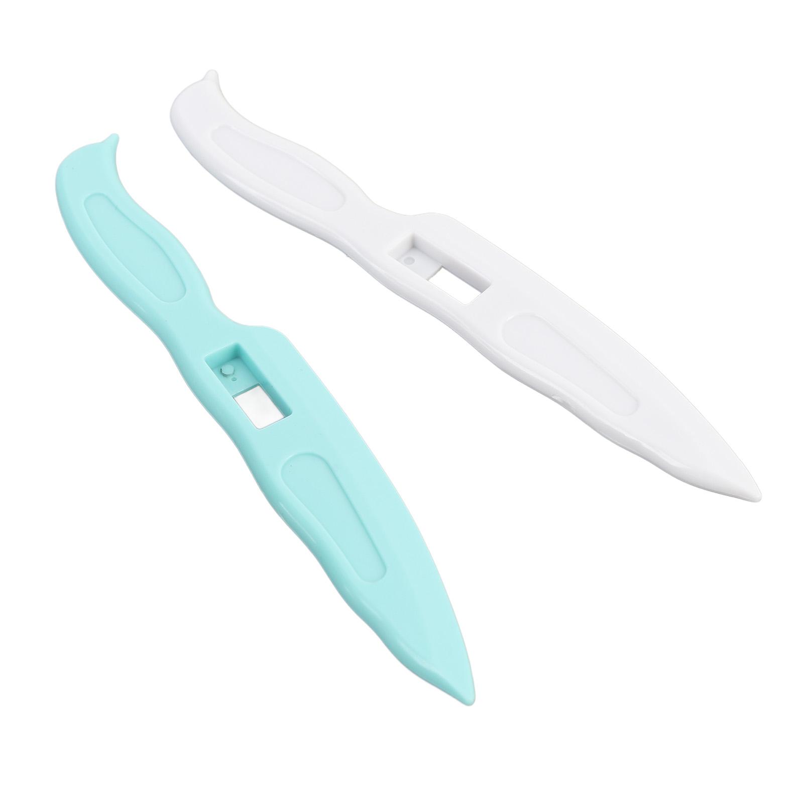 

Набор из 2-х инструментов для биговки бумаги ABS, портативный инструмент для подсчета и складывания бумаги для подсчета очков, поделок