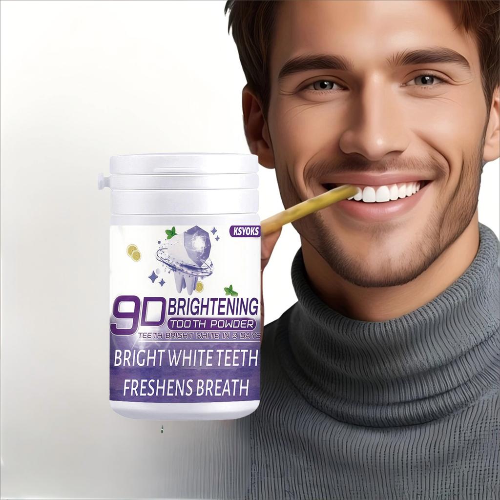 Remove Dirt and Help Create a Clean Oral Environment. Dental Powder Has a Gentle and Efficient Cleaning Power