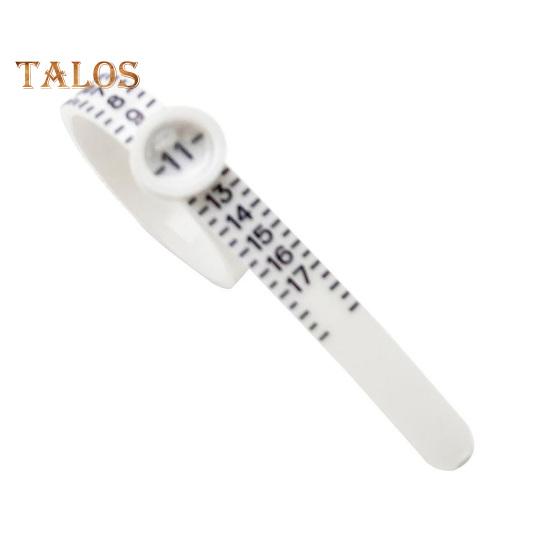 2 Pcs Ring Sizers with Magnified Glass for Convenient Reading Accurate Scale 1-17 Ring Measuring Belt Reusable US Finger Size Gauge Jewelry Sizing