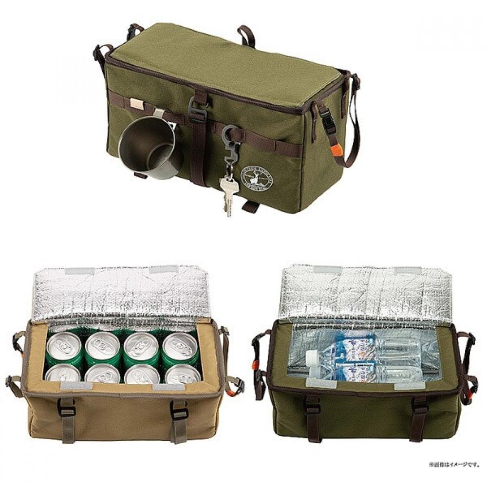 Captain Stag Up 1080 [car sUpplies Outdoor Attachment Cooler Box Khaki Beyond Storage]