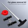 Auto Glass Removal Tools T-shaped Vintage Classic Auto Repair Tackle Glass Removal Tool For Cutting Fixing Glazing De-icing