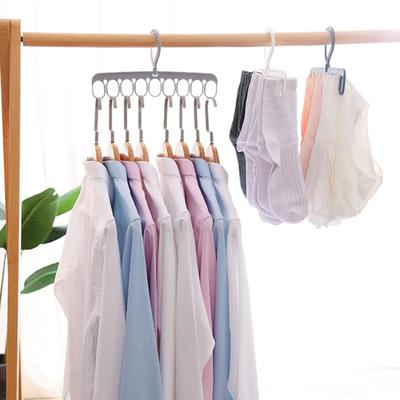 Winddichter, langlebiger, einzigartiger, platzsparender Kleiderbügel-Organizer-Clip für breite Anwendung