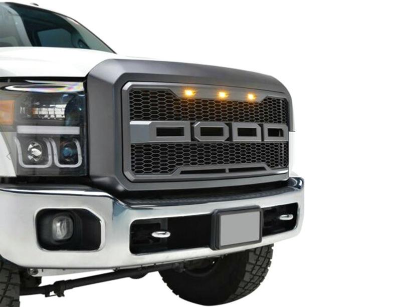 11-16 Ford Front Bumper Honeycomb Grille - Car Accessory